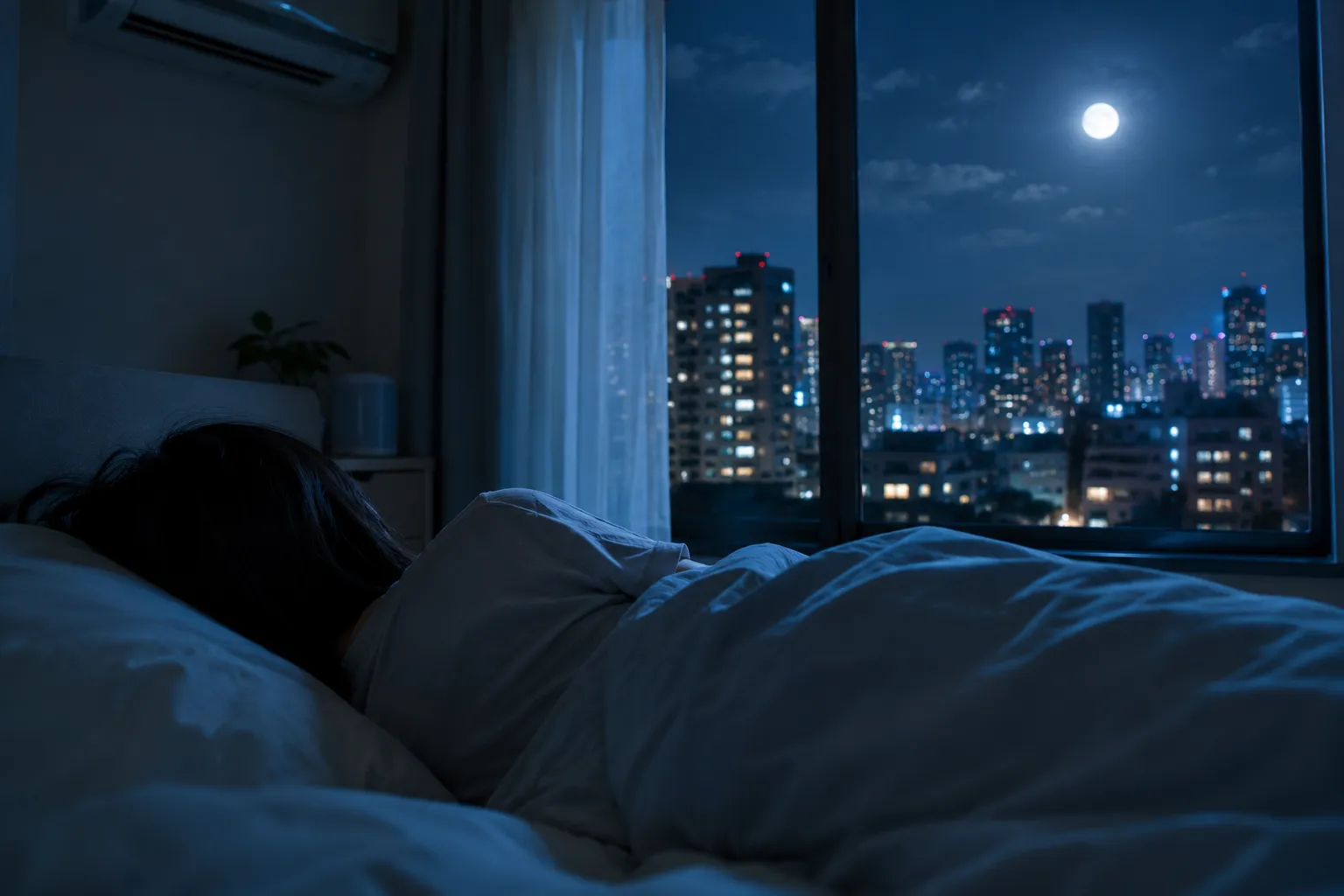 熱帯夜のイメージ
